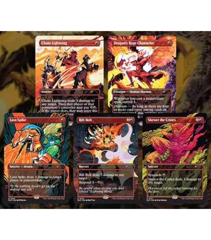 Amazon.com: MTG Secret Lair: Everything is ON FIRE (Non-Foil